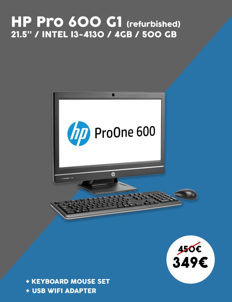 HP PRO ONE 600 G1 7-10-21
